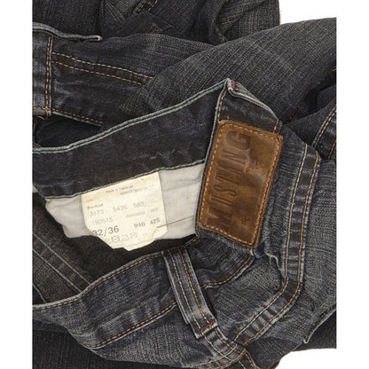 Mustang Men Blue Bootcut Regular Jeans W32 L35