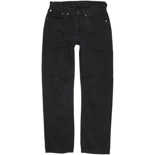 Levi's 751 Men Black Straight Regular Jeans W31 L31