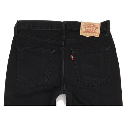 Levi's 751 Men Black Straight Regular Jeans W31 L32