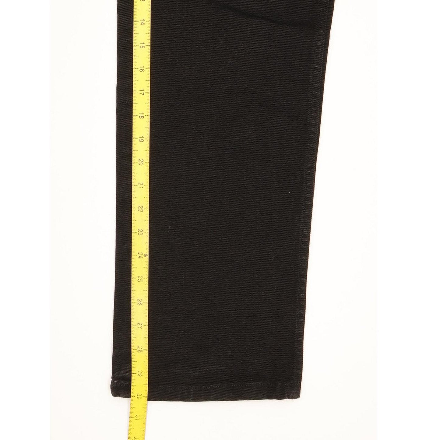 Wrangler Texas Men Black Straight Regular Stretch Jeans W33 L30