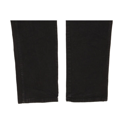 Wrangler Texas Men Black Straight Regular Stretch Jeans W33 L30