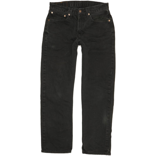 Levi's 751 Men Black Straight Regular Jeans W31 L29