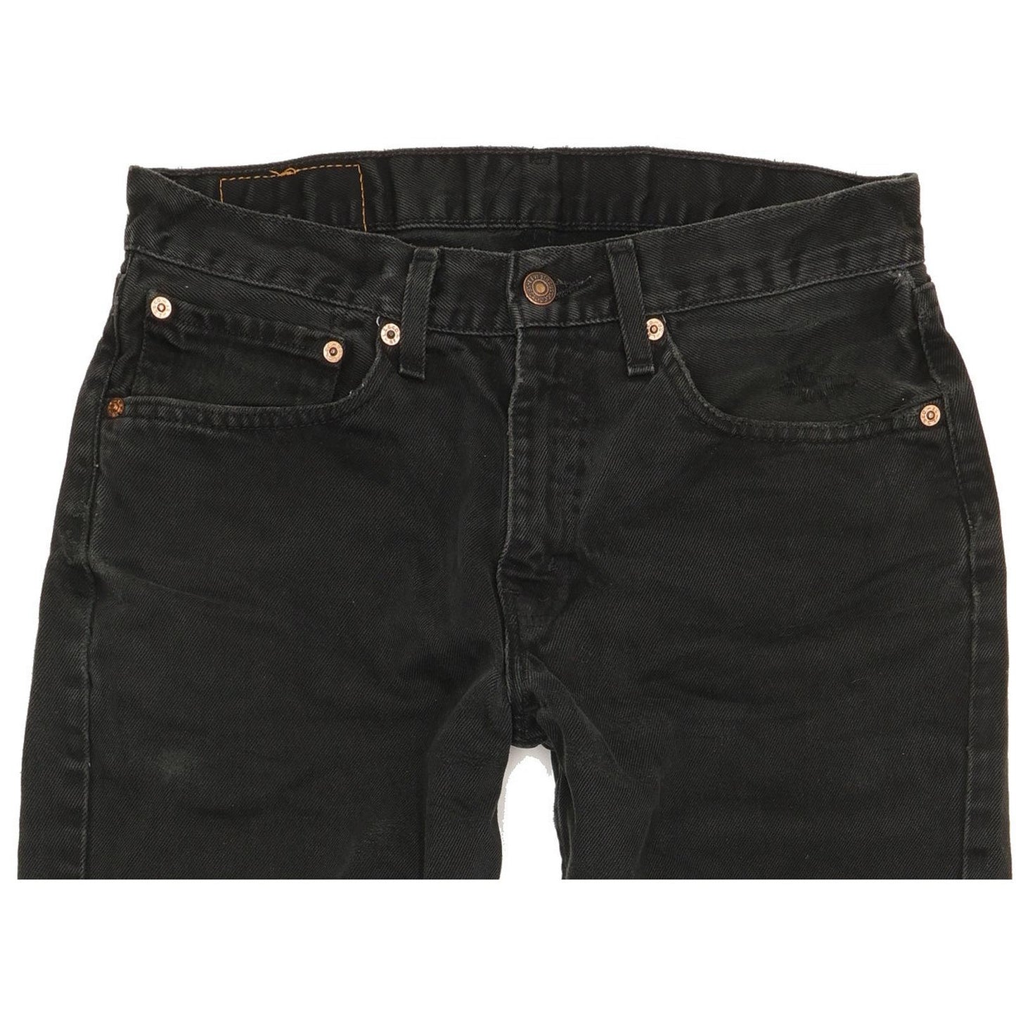 Levi's 751 Men Black Straight Regular Jeans W31 L29