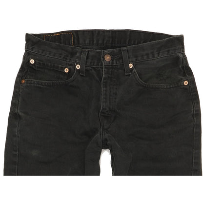 Levi's 751 Men Black Straight Regular Jeans W31 L29