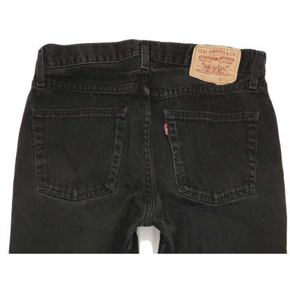 Levi's 751 Men Black Straight Regular Jeans W31 L29