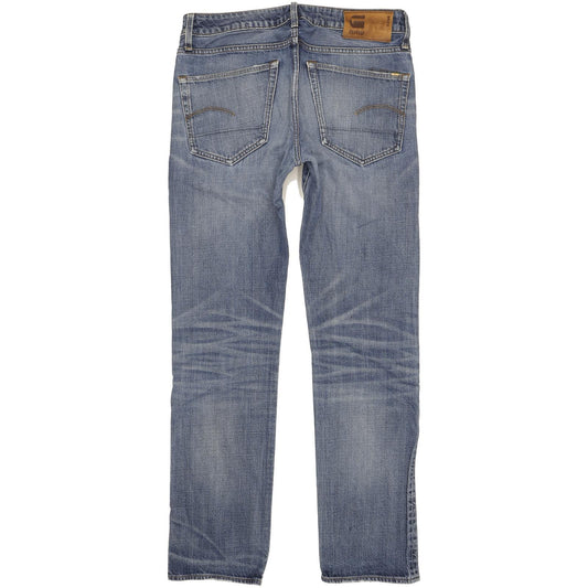G-Star 3301 Men Blue Straight Regular Jeans W32 L33