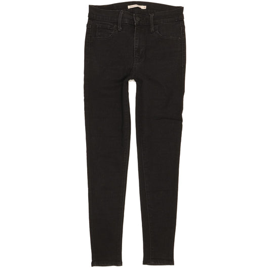 Levi's 720 Women Black Skinny Slim Jeans W26 L28