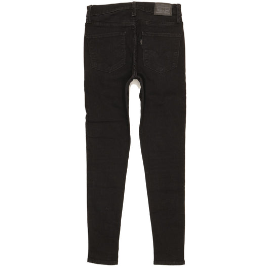 Levi's 720 Women Black Skinny Slim Jeans W26 L28
