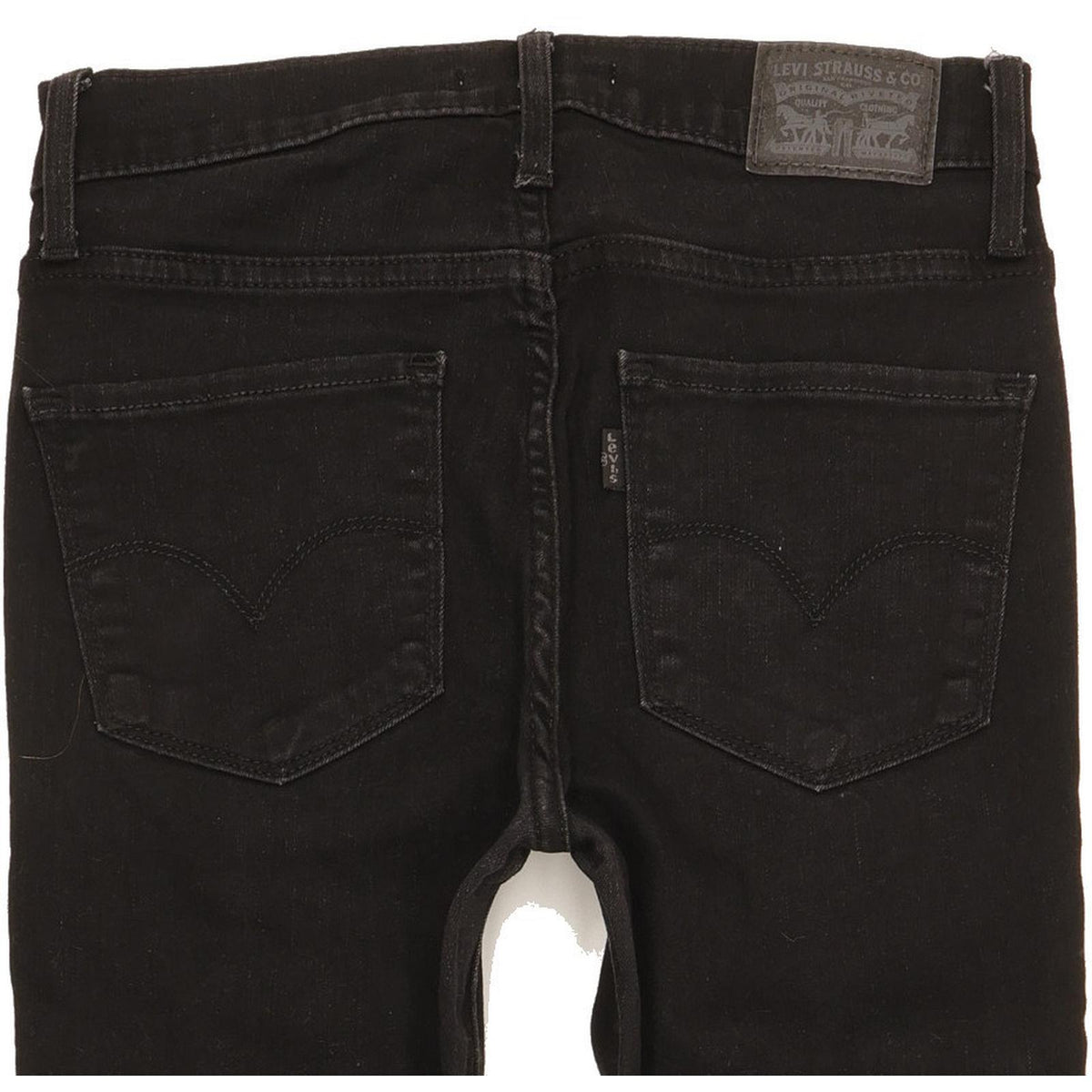 Levi's 720 Women Black Skinny Slim Jeans W26 L28