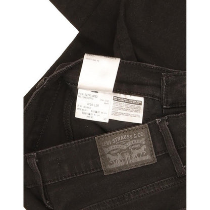 Levi's 720 Women Black Skinny Slim Jeans W26 L28