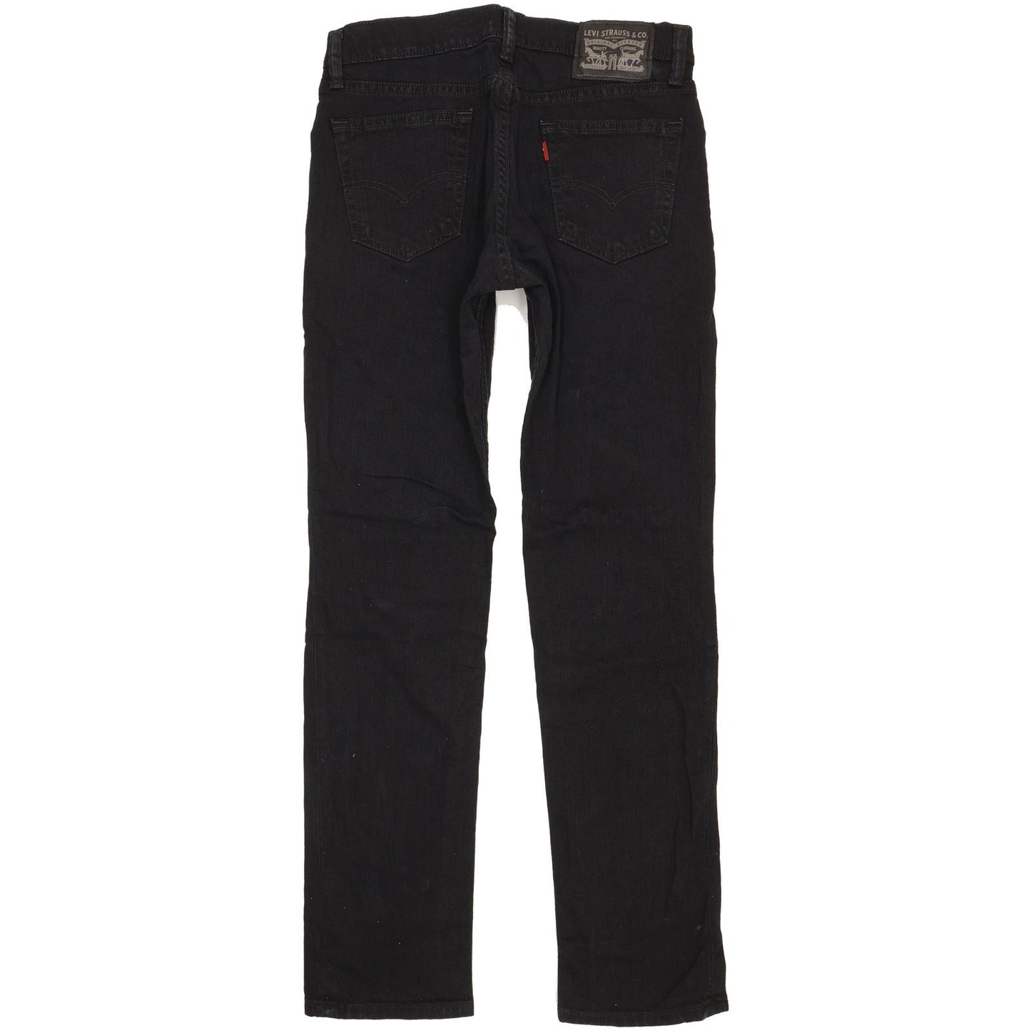 Levi's 511 Men Black Straight Slim Stretch Jeans W30 L32