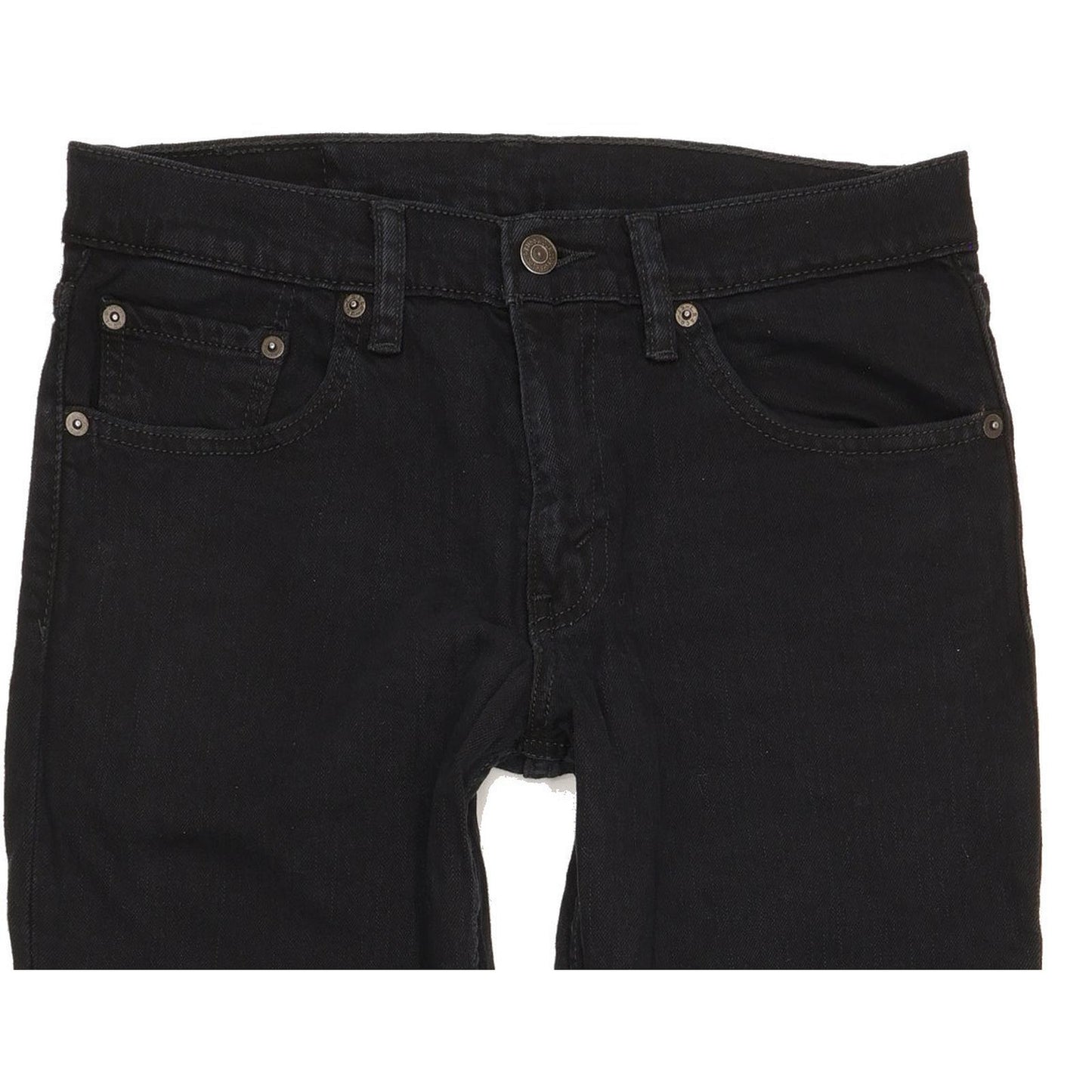 Levi's 511 Men Black Straight Slim Stretch Jeans W30 L32
