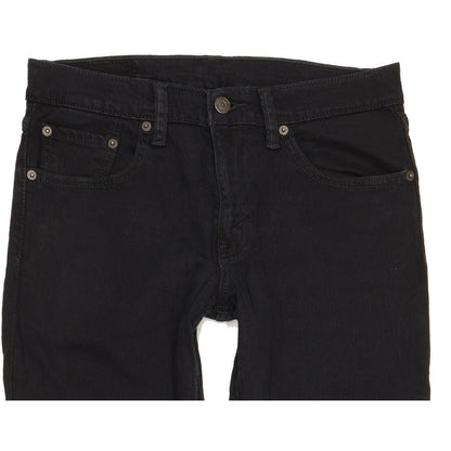 Levi's 511 Men Black Straight Slim Stretch Jeans W30 L32