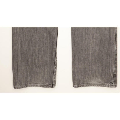 Levi's 502 Men Grey Straight Regular Stretch Jeans W36 L31
