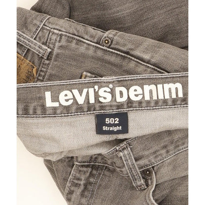 Levi's 502 Men Grey Straight Regular Stretch Jeans W36 L31