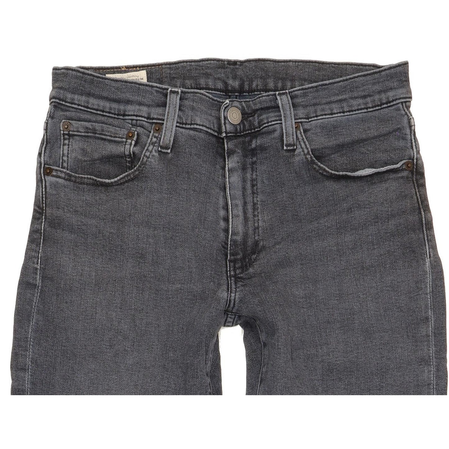 Levi's 511 Men Grey Straight Slim Stretch Jeans W31 L31