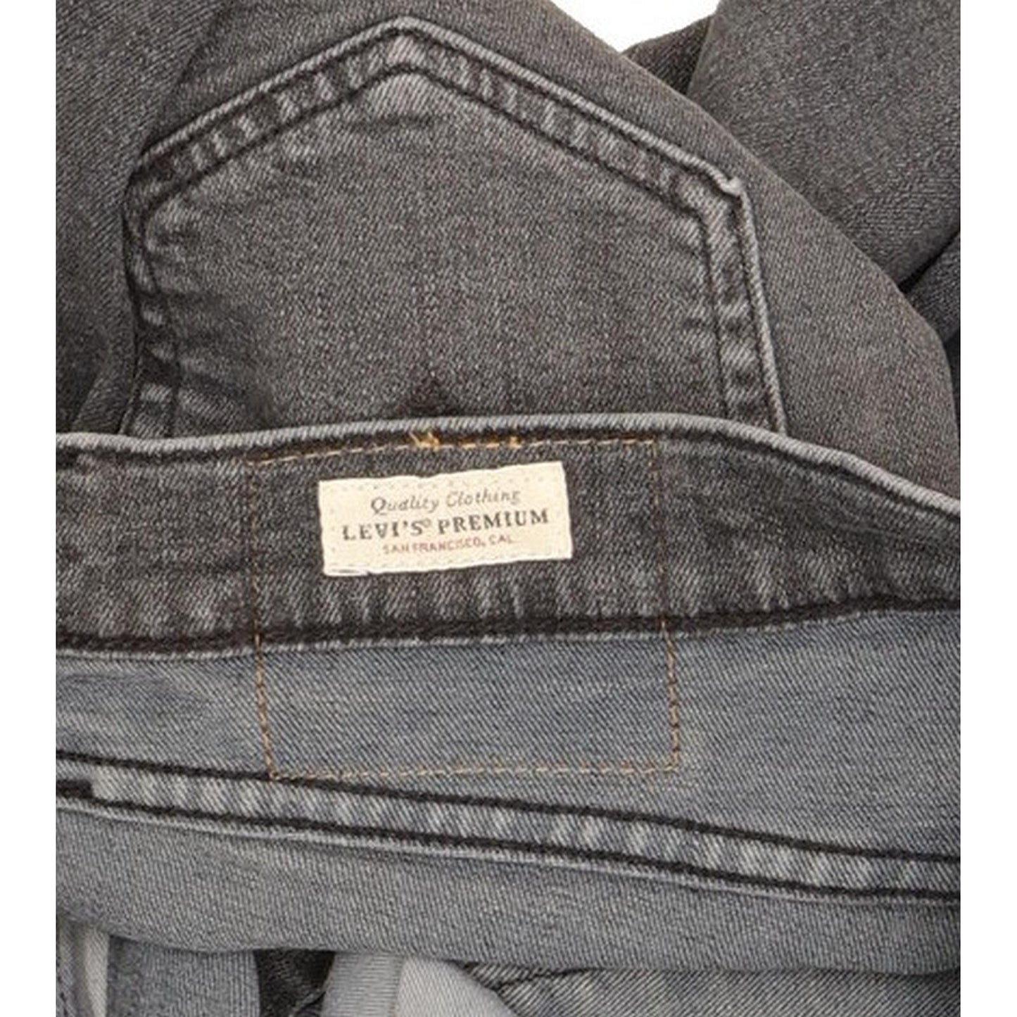 Levi's 511 Men Grey Straight Slim Stretch Jeans W31 L31