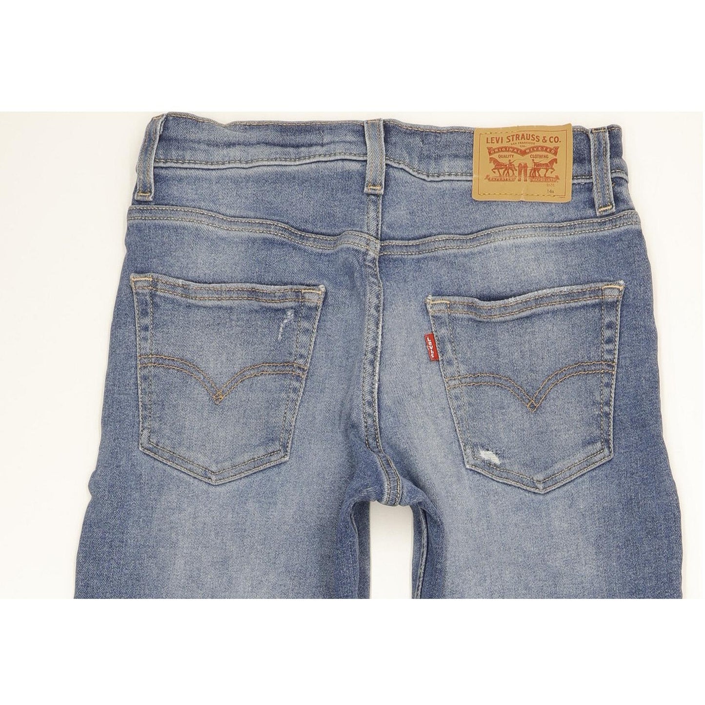 Levi's Kids Blue Tapered Loose Stretch Jeans W28 L29