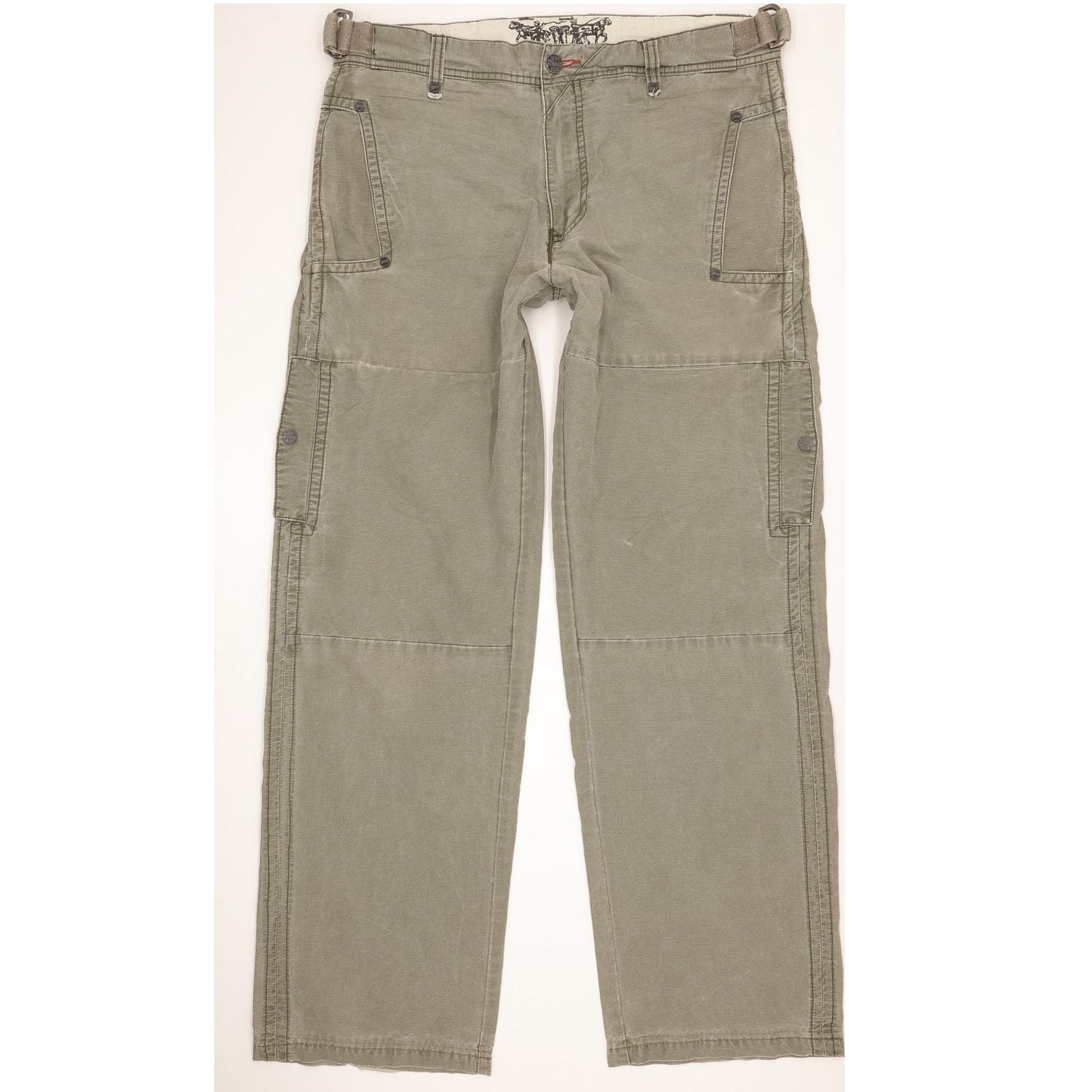 Levi's Men Green Straight Loose Jeans W33 L33