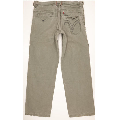 Levi's Men Green Straight Loose Jeans W33 L33