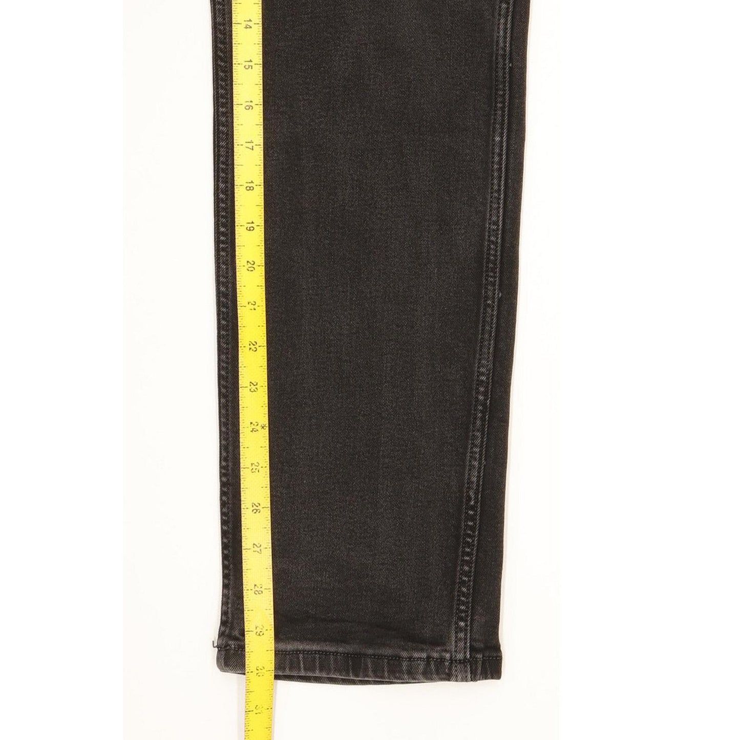 Wrangler Greensboro Men Black Straight Regular Stretch Jeans W36 L30