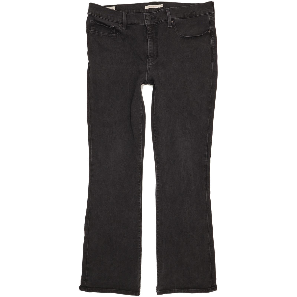 Levi's 315 Shaping Women Black Bootcut Slim Jeans W33 L31
