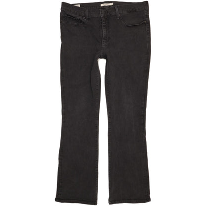 Levi's 315 Shaping Women Black Bootcut Slim Jeans W33 L31