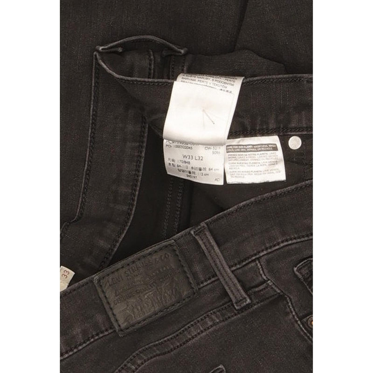 Levi's 315 Shaping Women Black Bootcut Slim Jeans W33 L31
