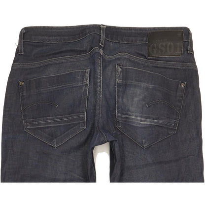 G-Star New Radar Women Blue Skinny Slim Stretch Jeans W30 L34