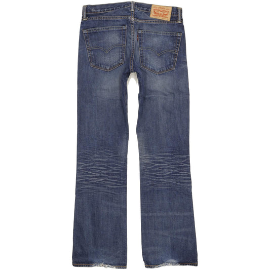 Levi's 527 Men Blue Bootcut Slim Jeans W31 L32