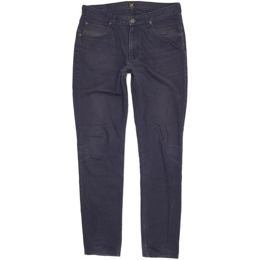 Lee Arvin Men Blue Straight Regular Jeans W34 L33