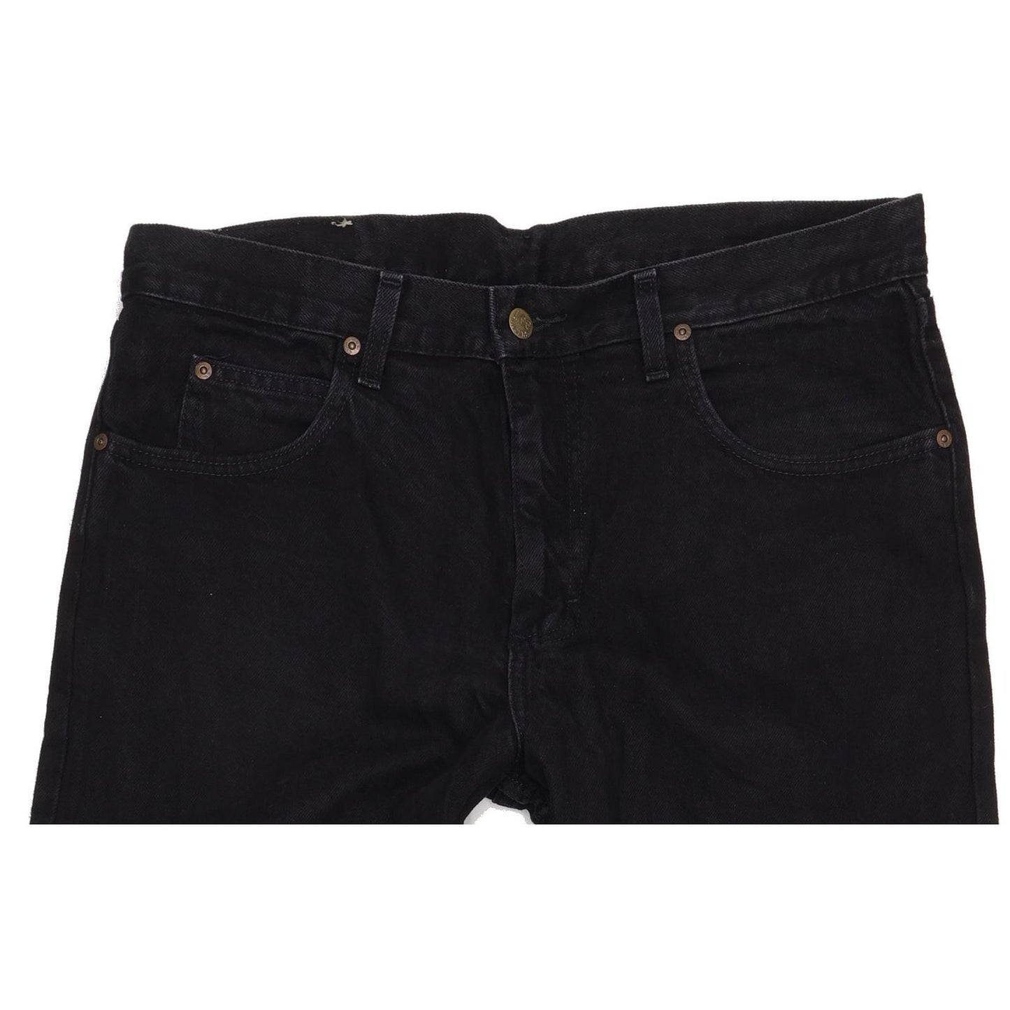 Lee Kansas Men Black Straight Regular Jeans W36 L32