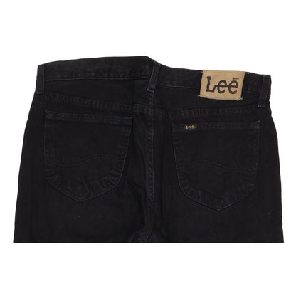 Lee Kansas Men Black Straight Regular Jeans W36 L32