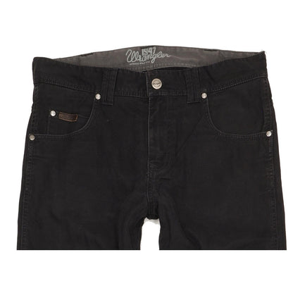 Wrangler Clyde Men Black Straight Regular Jeans W31 L34