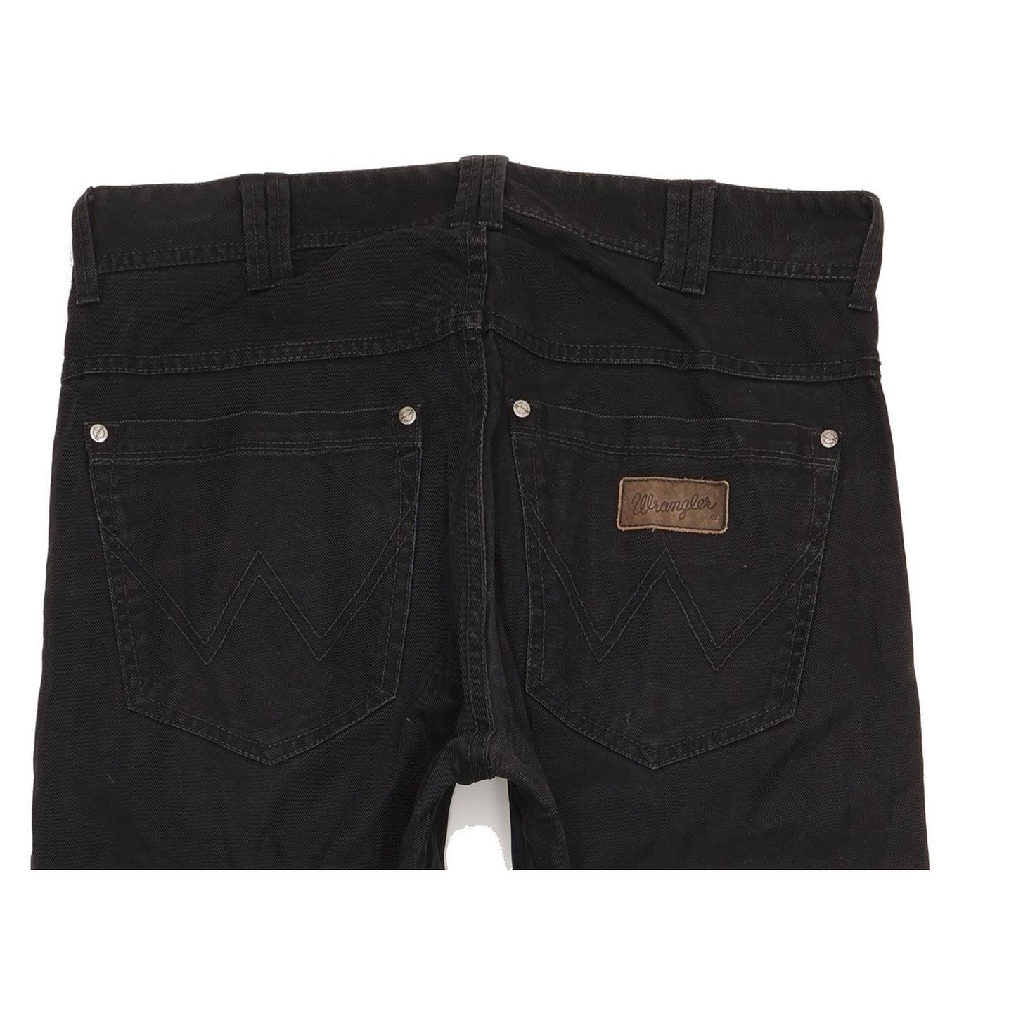 Wrangler Clyde Men Black Straight Regular Jeans W31 L34
