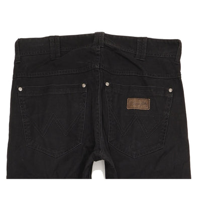 Wrangler Clyde Men Black Straight Regular Jeans W31 L34