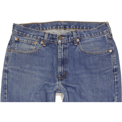 Levi's 751 Men Blue Straight Regular Jeans W34 L32