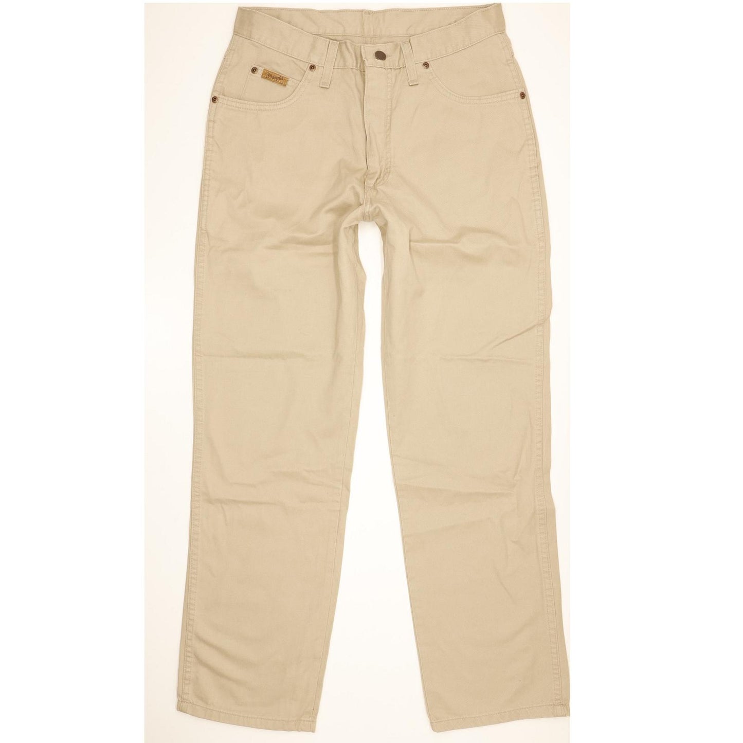 Wrangler Ohio Men Beige Straight Regular Jeans W32 L30