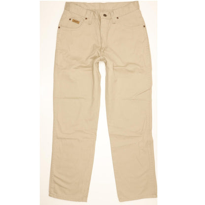 Wrangler Ohio Men Beige Straight Regular Jeans W32 L30