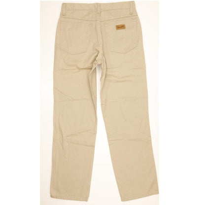 Wrangler Ohio Men Beige Straight Regular Jeans W32 L30