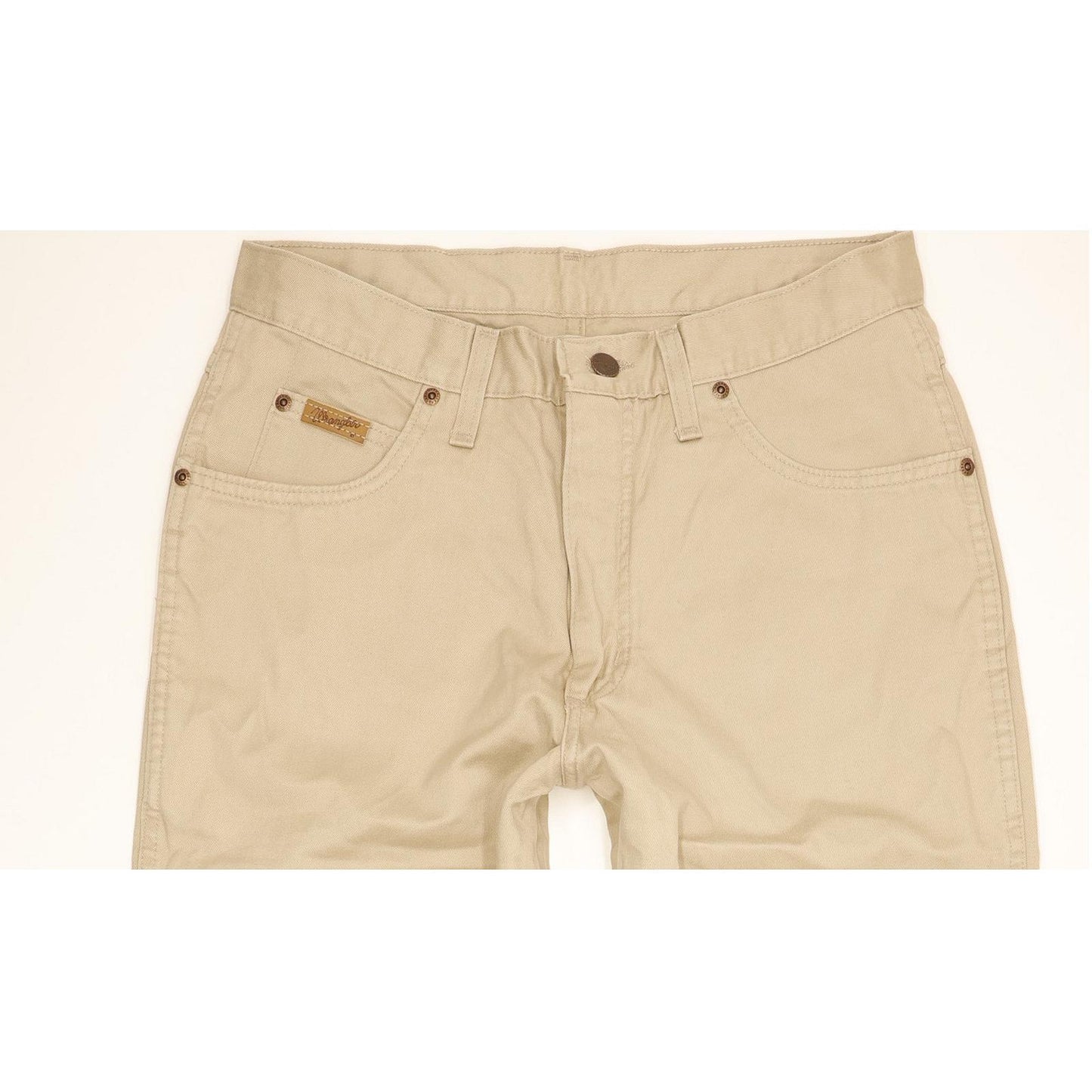 Wrangler Ohio Men Beige Straight Regular Jeans W32 L30