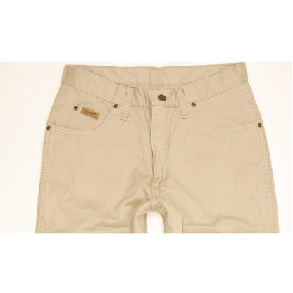 Wrangler Ohio Men Beige Straight Regular Jeans W32 L30