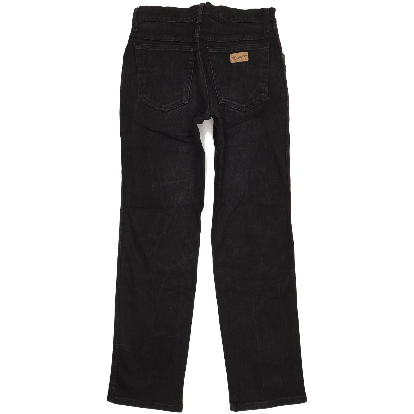 Wrangler Texas Men Black Straight Regular Stretch Jeans W31 L32