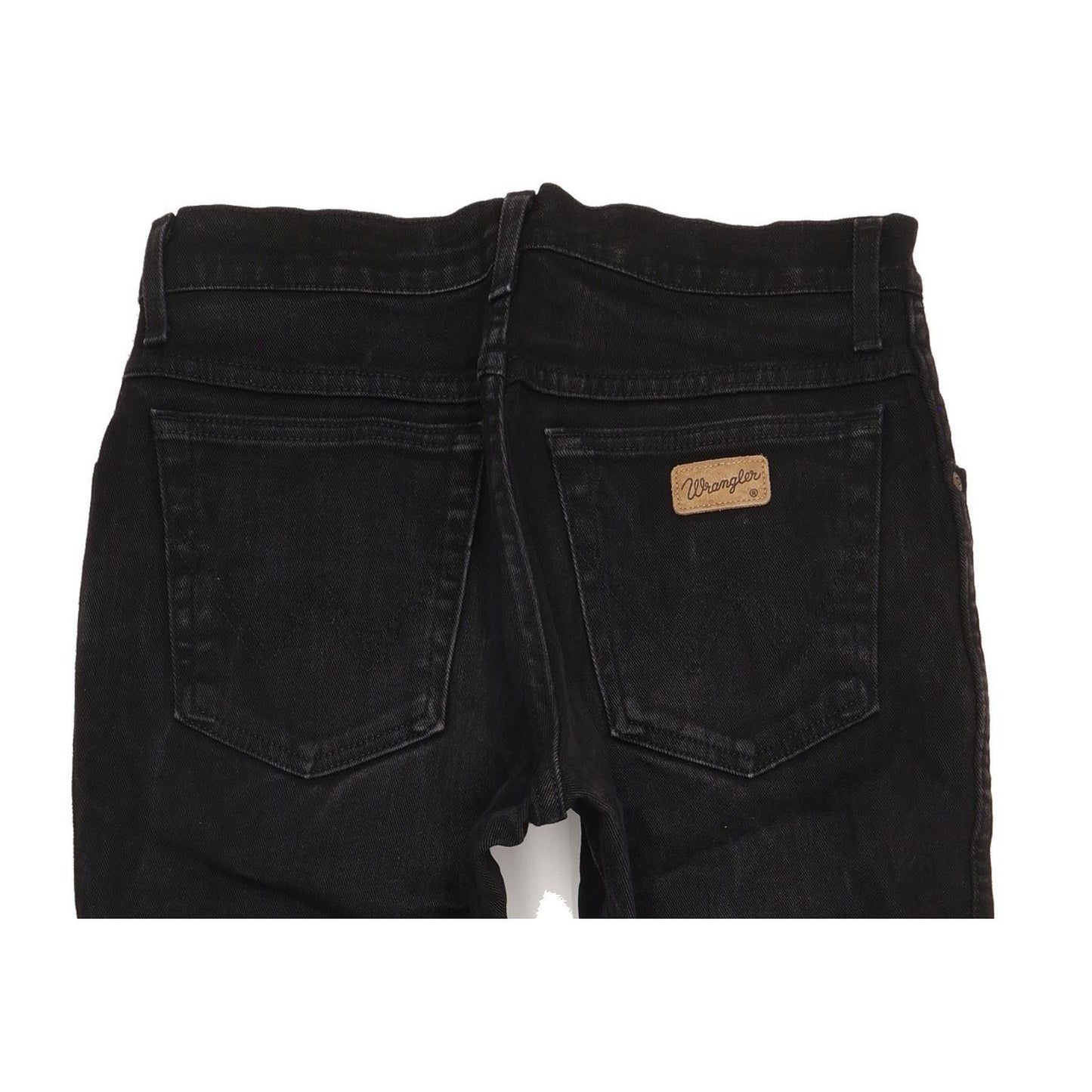 Wrangler Texas Men Black Straight Regular Stretch Jeans W31 L32