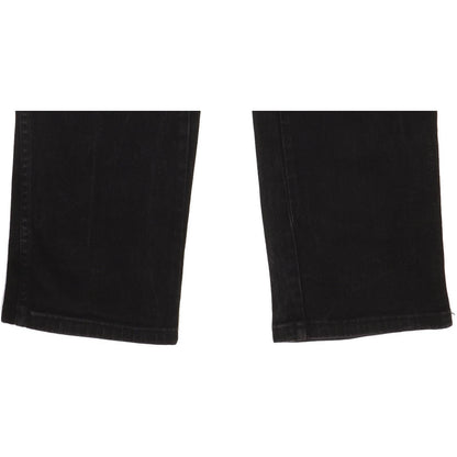 Wrangler Texas Men Black Straight Regular Stretch Jeans W31 L32