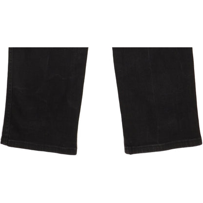 Wrangler Texas Men Black Straight Regular Stretch Jeans W31 L32