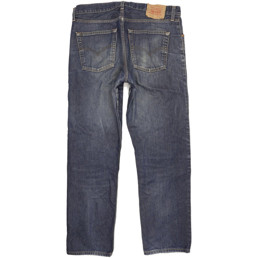 Levi's 521 Men Blue Straight Regular Jeans W38 L32