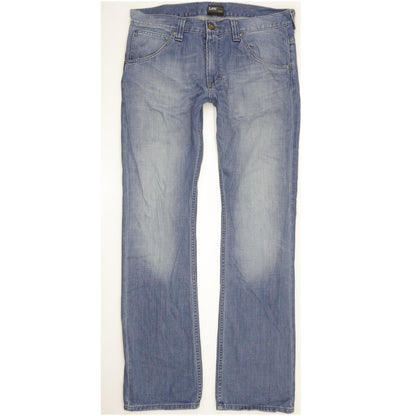 Lee Zed Men Blue Bootcut Regular Jeans W34 L34