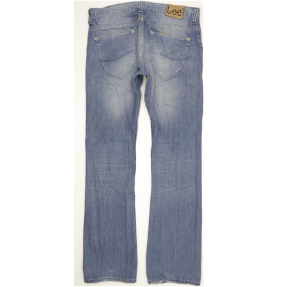 Lee Zed Men Blue Bootcut Regular Jeans W34 L34