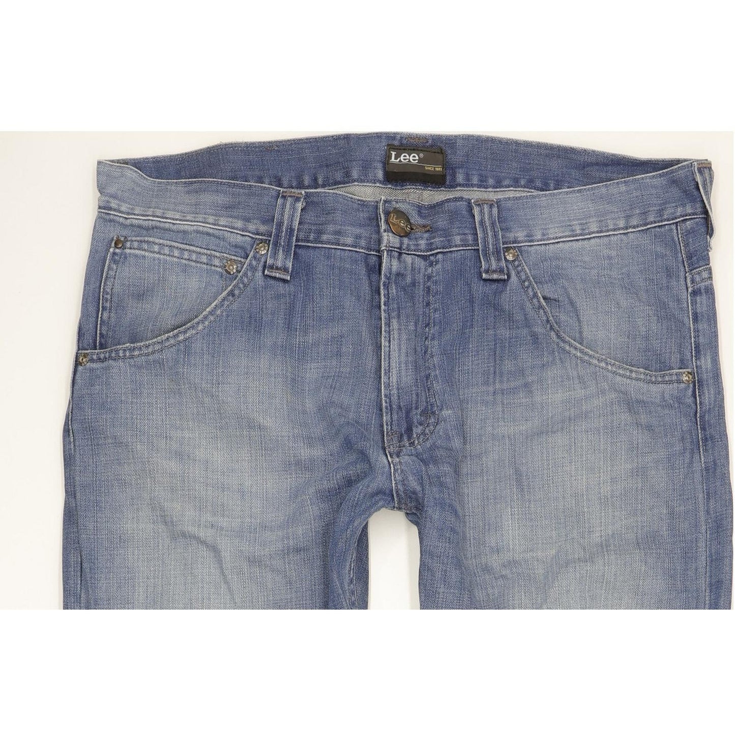 Lee Zed Men Blue Bootcut Regular Jeans W34 L34